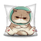 MTMETY Funny Cute Cat Cushion Cover Cartoon Pillowcases for Sofa Home Decoration Pillowcase