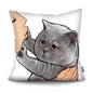 MTMETY Funny Cute Cat Cushion Cover Cartoon Pillowcases for Sofa Home Decoration Pillowcase
