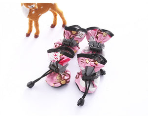Pet Dog Waterproof and Anti-slip Shoes / Boots (Style Zapatos)