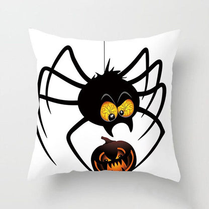 Black Cat Animal Pattern Decorative Pillowcase 45*45 Polyester Cushion Cover Throw Pillow