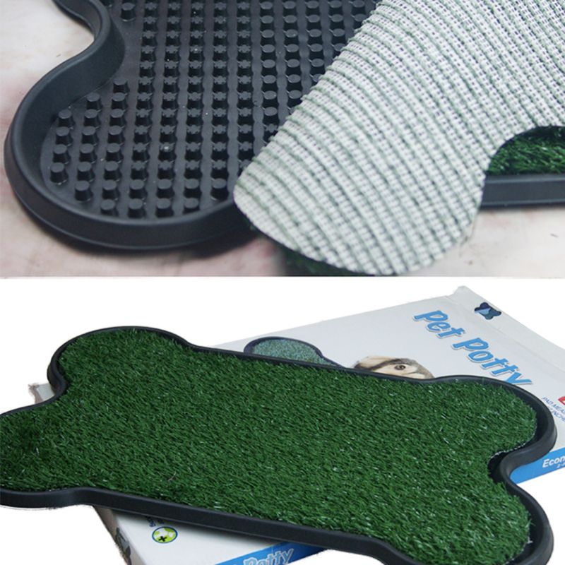 1 Pc Reusable Artificial Grass Mat Indoor Potty Trainer Grass Turf Pad