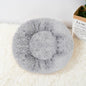 Super Soft Long Plush Warm Lightweight Cat Sleeping Basket Bed Round Fluffy Comfortable Touch Pet Products